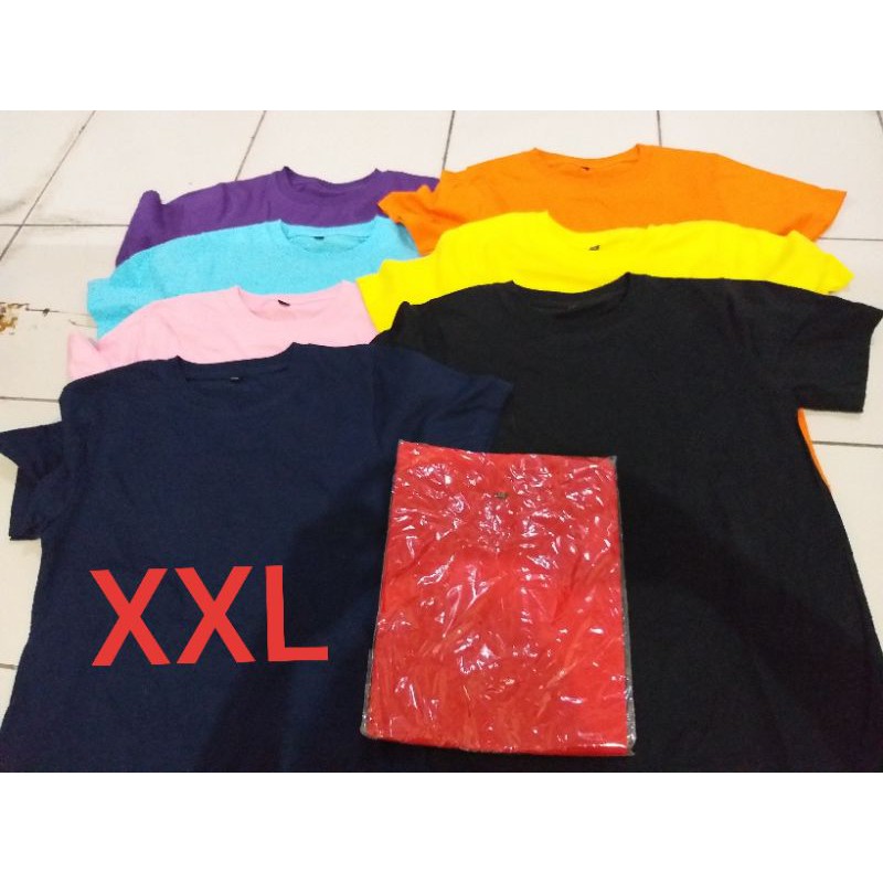 Kaos polos anak cotton combed 30s premium M L XL XXL