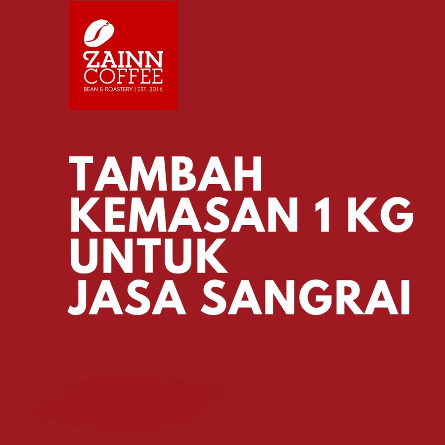 

Pesan Kemasan Jasa Roasting Zainn Coffee