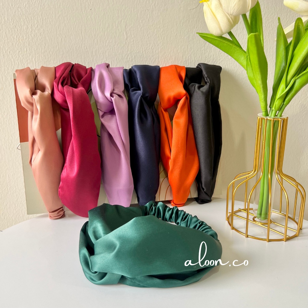 Bando Scrunchie Headband Korea – Bando Korea Bandana Scrunchie – Bandana Bondu Rambut Wanita