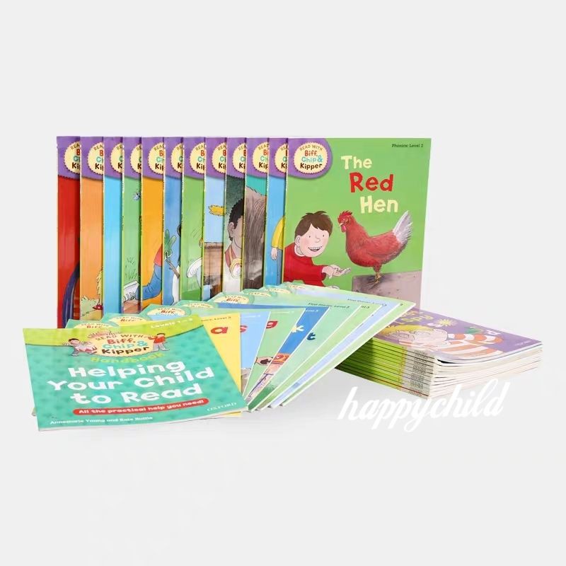 33books Oxford helping your child to read biff chip  kipper level 1-3 buku import/home/happychild