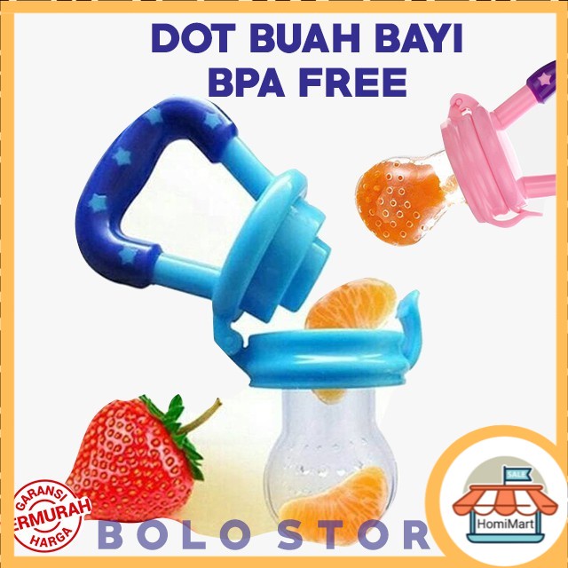 [E2] Empeng Buah Bayi / Dot empeng buah / Dot Bayi / Baby Fruit &amp; Food Feeder