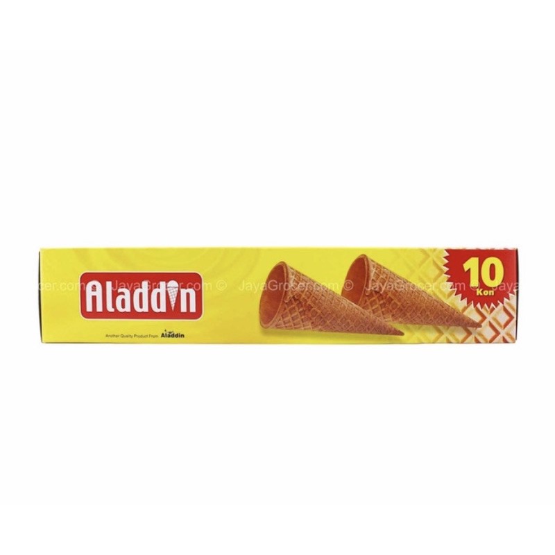 

aladdin rolled sugar cone 10s