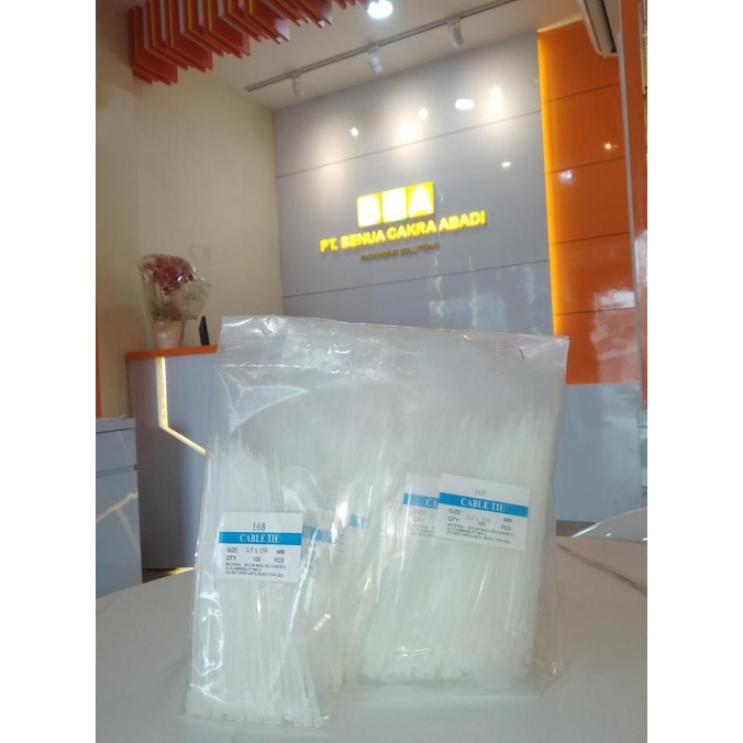 

Office & Stationery | Document Organizer | Tali Segel Plastik 2.5 X 150 Mm - Kabel Ties - Isi 1000Pcs | Best Seller