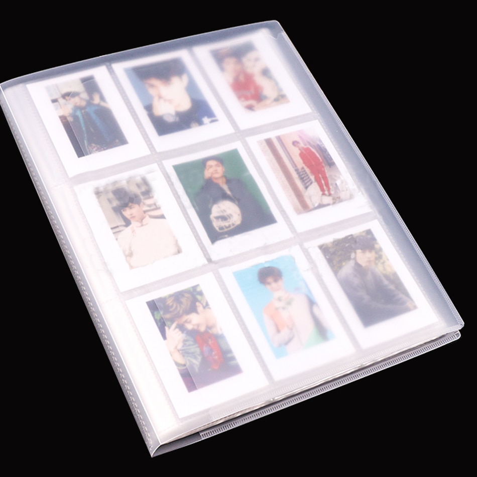 Clear Large Capacity Cards Holder  Photo Albums for Lomo Cards Board Game Cards Album book Sleeve Holder