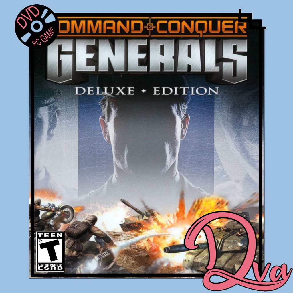 Command and Conquer Generals Deluxe Edition - PC GAME DVD GAME PC