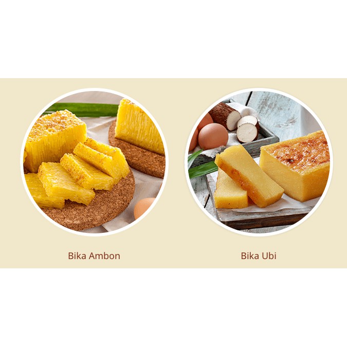 Bolu Meranti - Bika Ambon & Bika Ubi