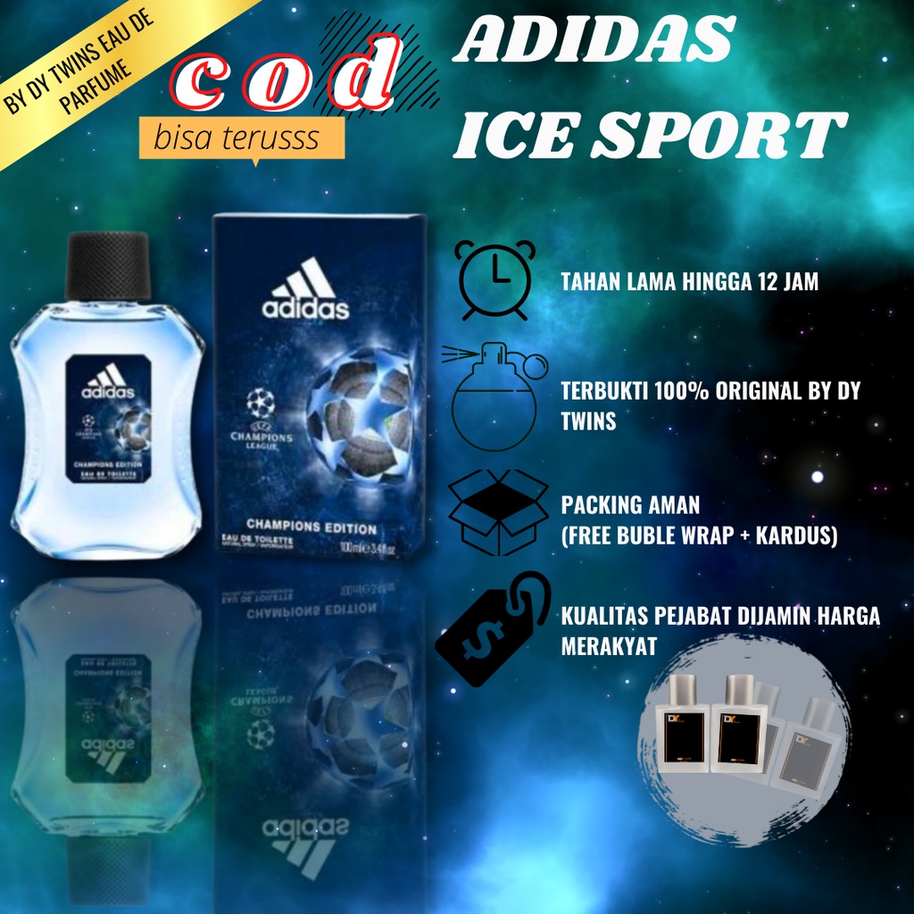 ADIDAS ICE SPORT - PARFUME BY DY TWINS - PARFUME PRIA/WANITA ORIGINAL