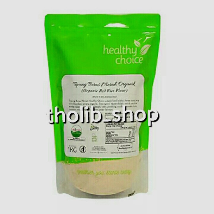 

BISA COD Healthy choice tepung beras merah organik 1 kg
