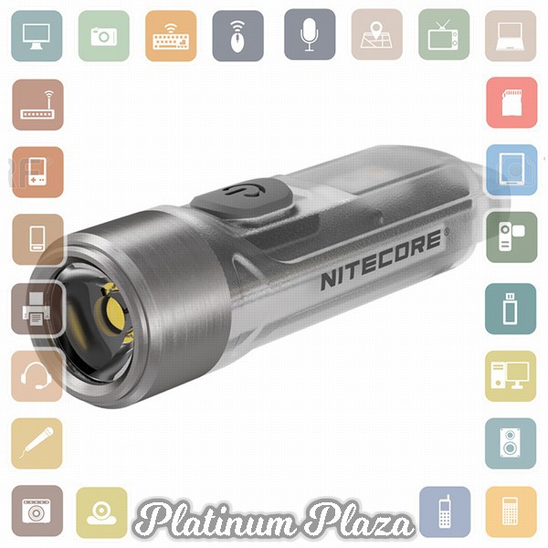 Nitecore TIKI Mini Senter LED OSRAM P8 300 Lumens - Black`3GDDT4-