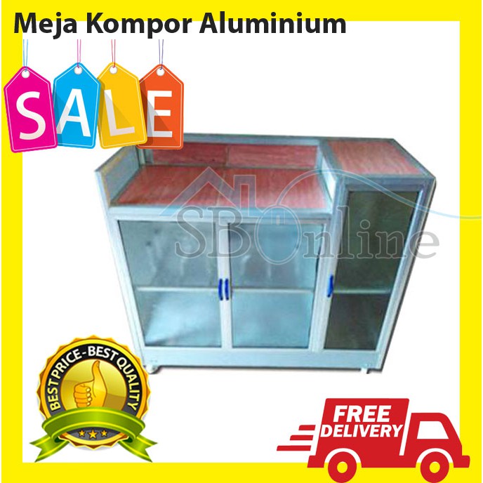  Meja  Kompor  Keramik Aluminium  3 Pintu Shopee Indonesia