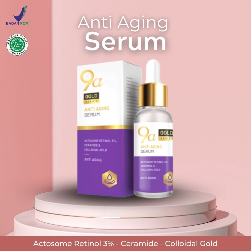 Serum Anti Aging Skincare Penghilang Keriput Wajah Cream Melasma Kerutan Mata Dan Flek Hitam Aman Un