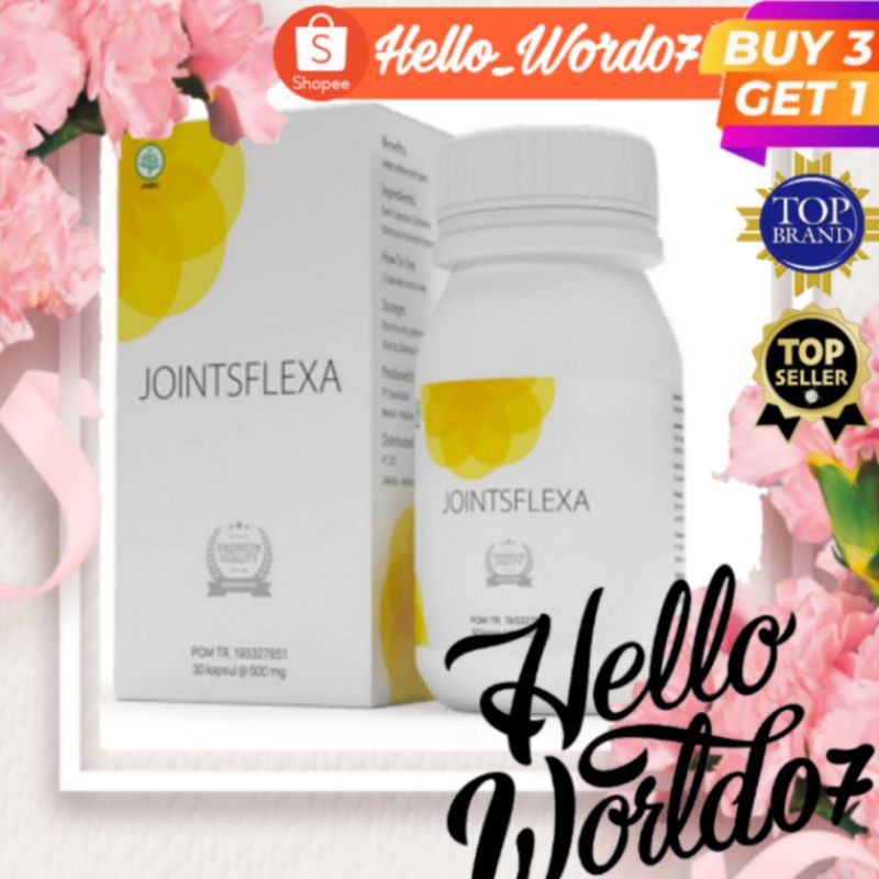 JOINTSFLEXA ASLI 100% ORIGINAL OBAT SENDI TULANG OTOT NYERI KAKU