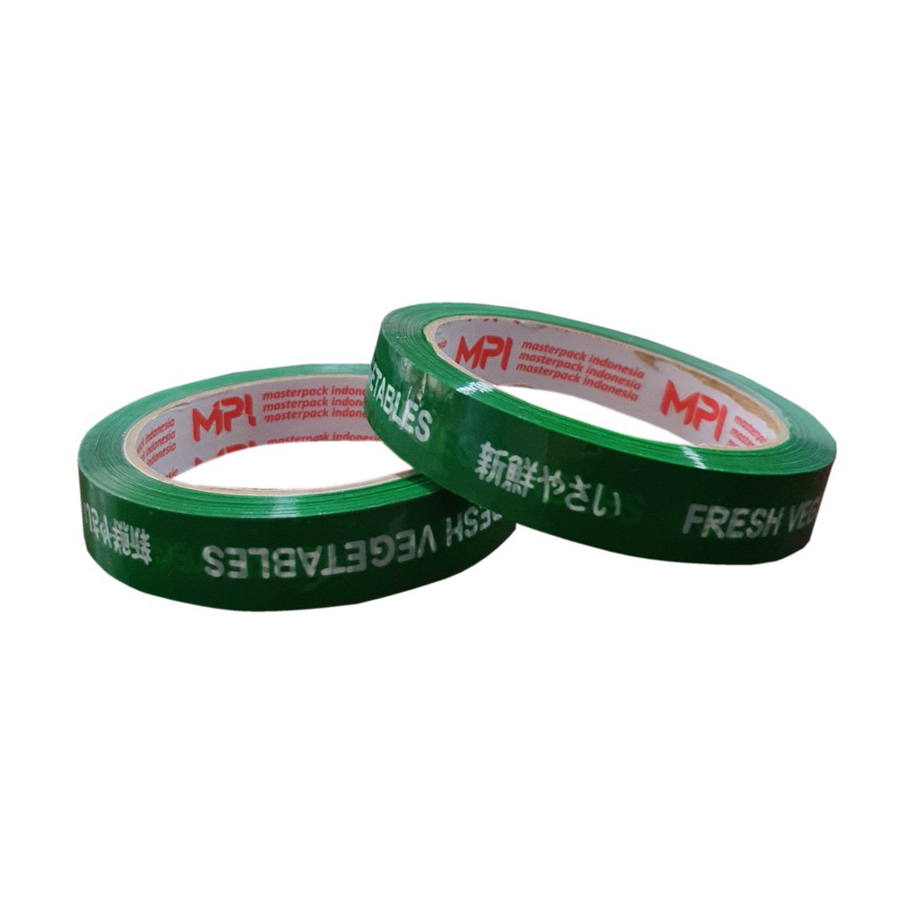 Isolasi Sayur-Lakban Sayur-Fresh Vegetable Tape MASTER PACK INDONESIA