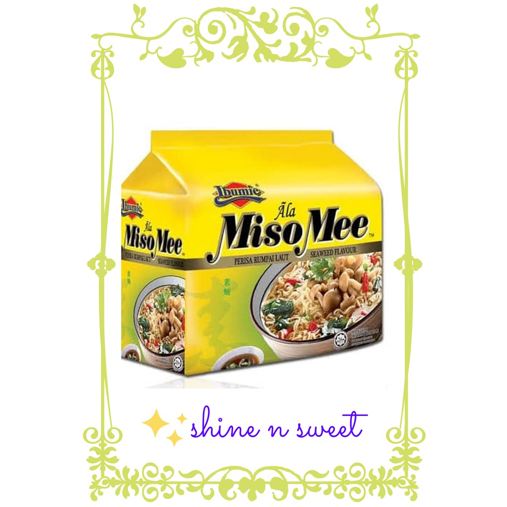 

Ibumie Penang Miso Mee Perisa Rumput Laut / Mie Instant