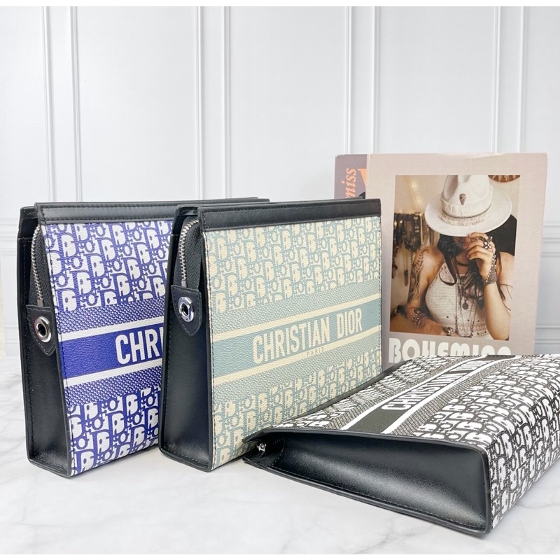 SALE - Tas Pria Man’s Clutch Cr Di0r - 6872#