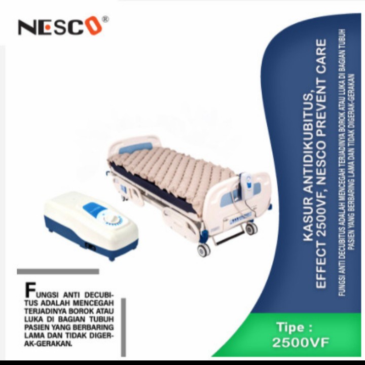 NESCO KASUR ANGIN KASUR ANTI DECUBITUS EFFECT 2500VF MATRAS ANGIN KASUR DECUBITUS