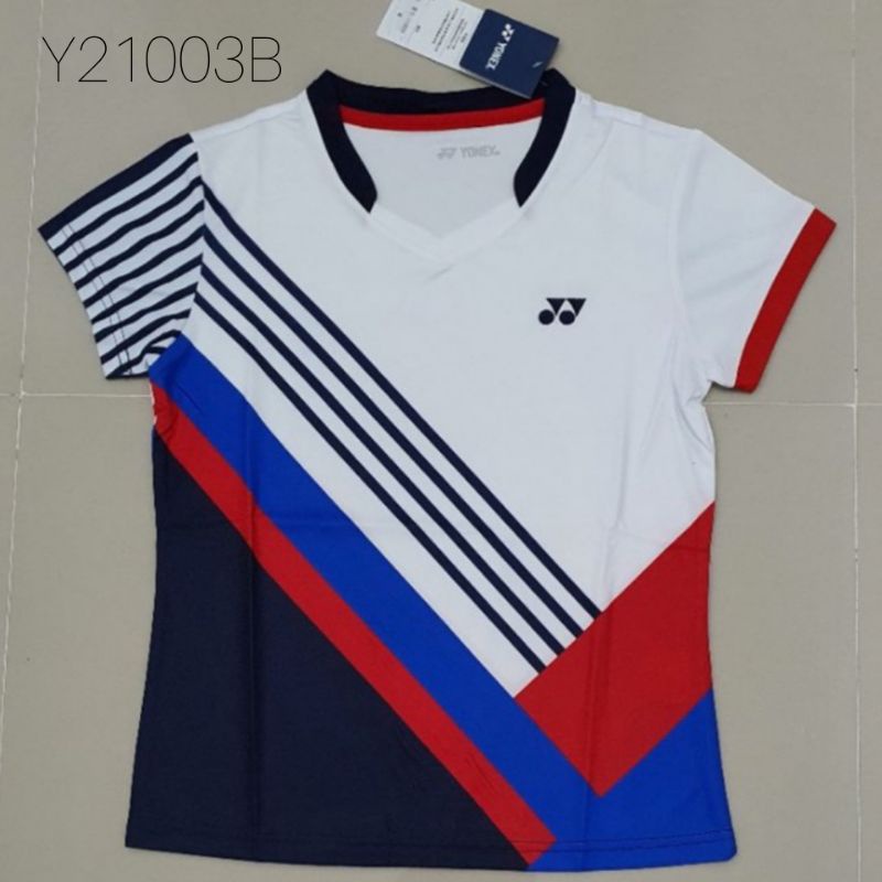 Y21003 CEWEK BAJU BAMINTON YONEX IMPORT LYD KAOS BULU TANGKIS BAJU OLAHRAGA