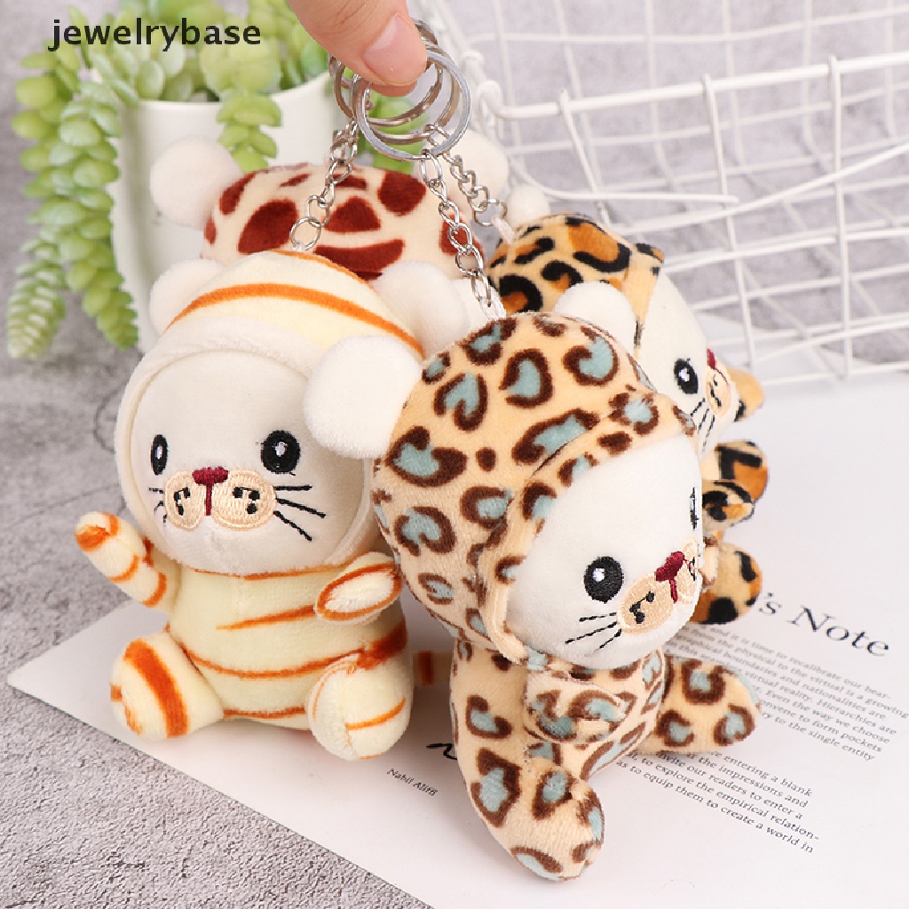 (jewelrybase) Gantungan Kunci Boneka Macan Bahan Plush Ukuran 11CM Untuk Tahun Baru 2022