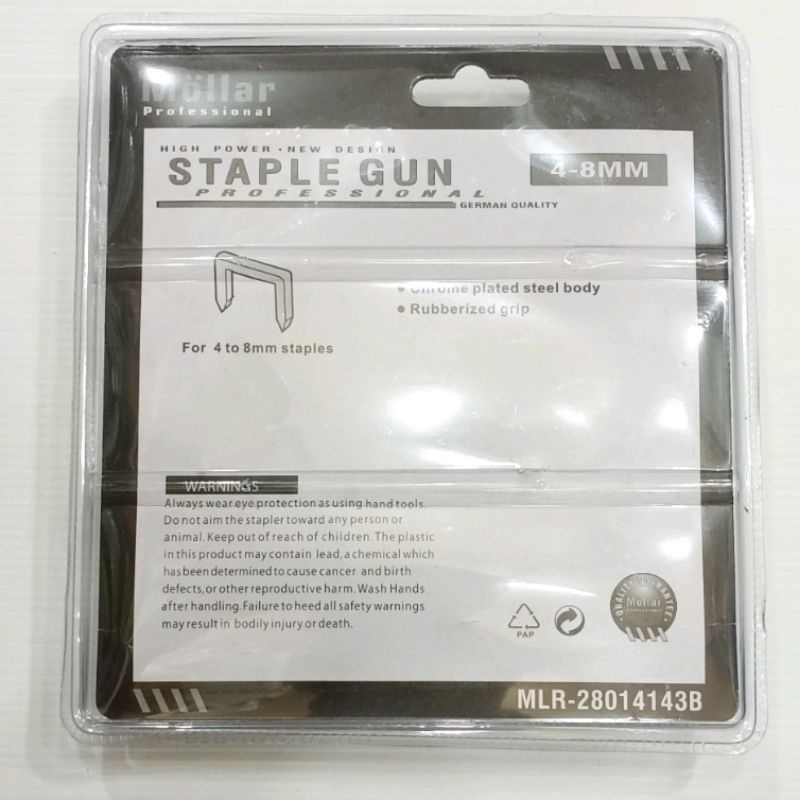 Staples Tembak Mollar 4-8MM / Hand Tacker Gun Staple Jok