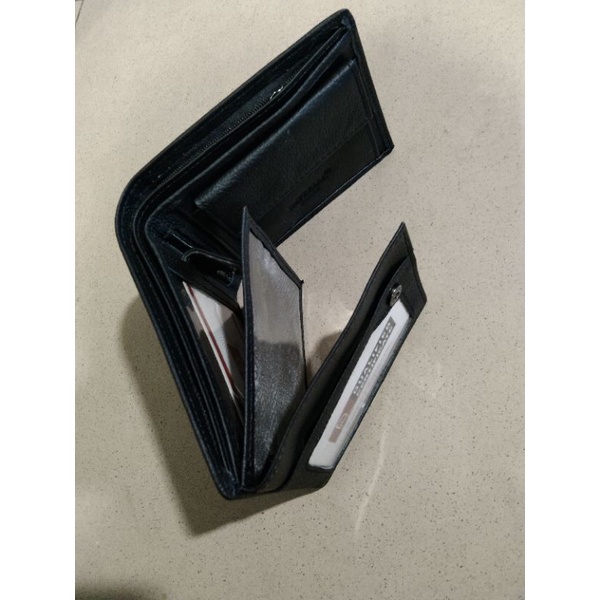 dompet lipat dua kulit asli ukuran gede