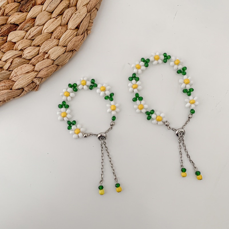 BRACELET beads flower