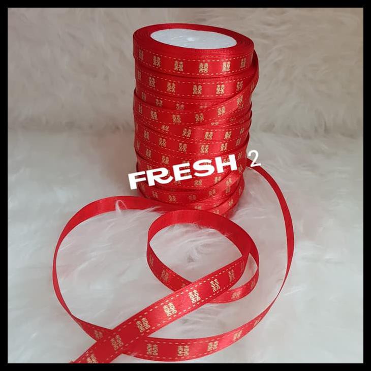 

Buruan Beli Pita Sangjit 1 Cm/Pita Sangjit/Pita Rol Sangjit/Pita Wedding