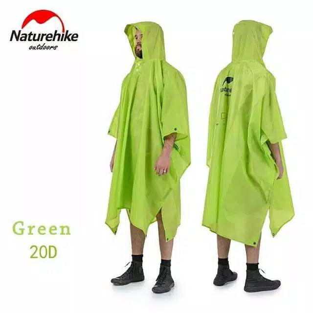 JAS HUJAN PONCO BAHAN 20D NATUREHIKE NH17D003-M