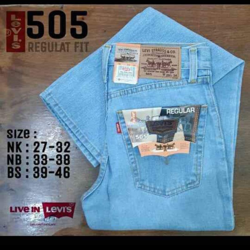 Celana Jeans Pria Model standar size 28 sampai 38