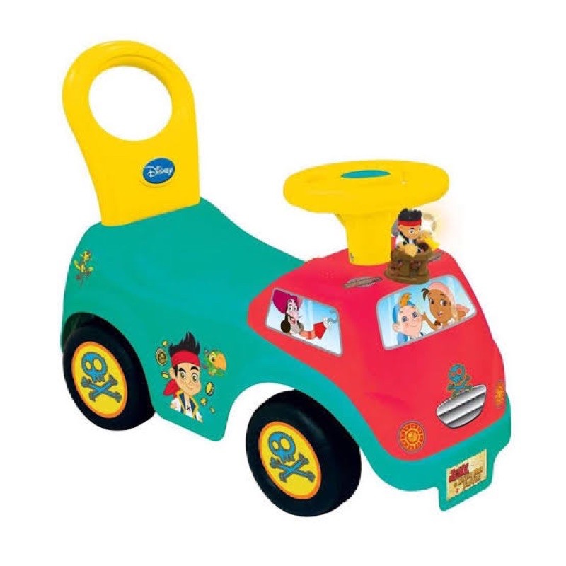 MAINAN MOBILAN ANAK DORONG KAKI - DISNEY RIDEON JACK AND THE NEVERLAND PIRATES SECOND