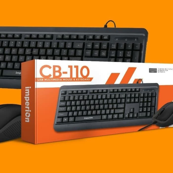 IMPERION Keyboard Mouse CB-110 / PAKETAN COMBO CB110