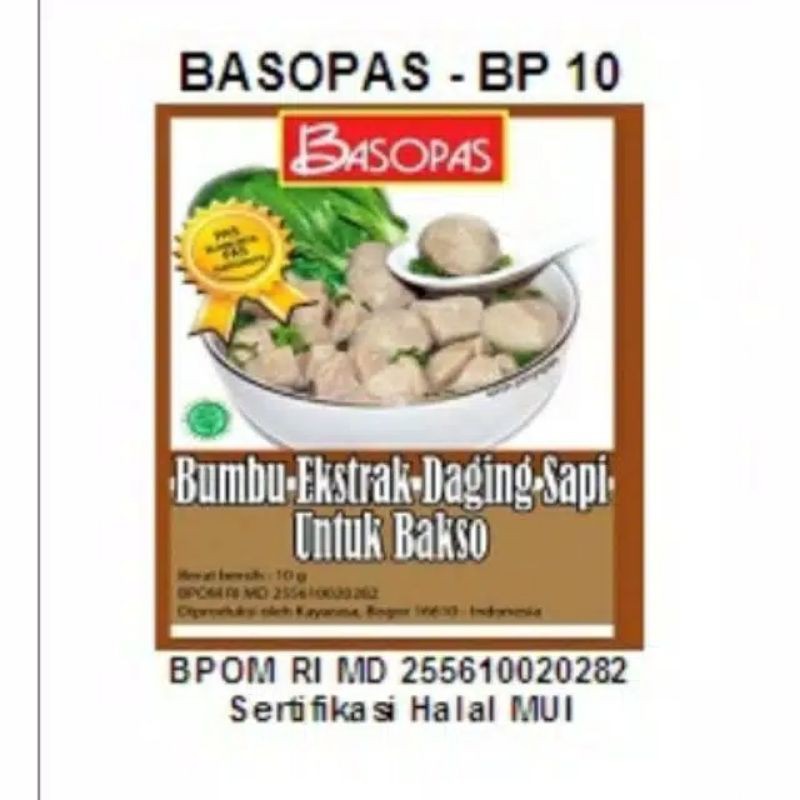 

Bumbu Extra Daging Basopas