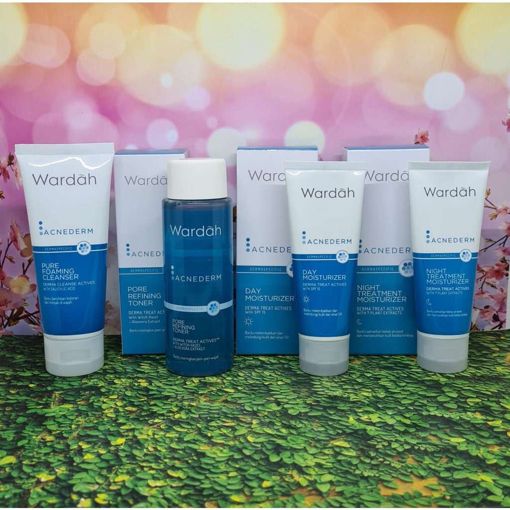 WARDAH ACNEDERM SERIES / WARDAH ACNEDERM