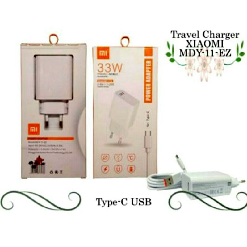 Charger Xiaomi MDY - 11 - EZ 33W Fast Charging