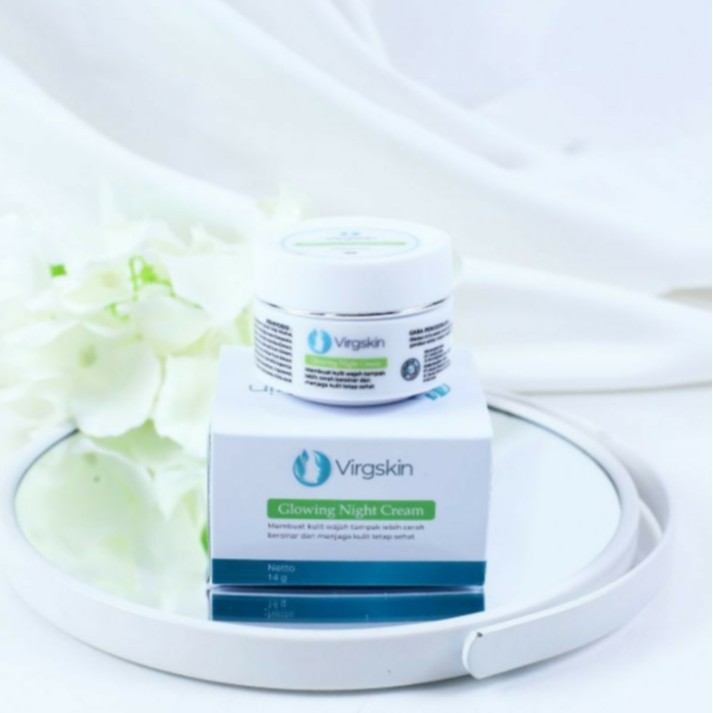 VIRGSKIN NIGHT CREAM - VIRGSKIN GLOWING NIGHT CREAM.