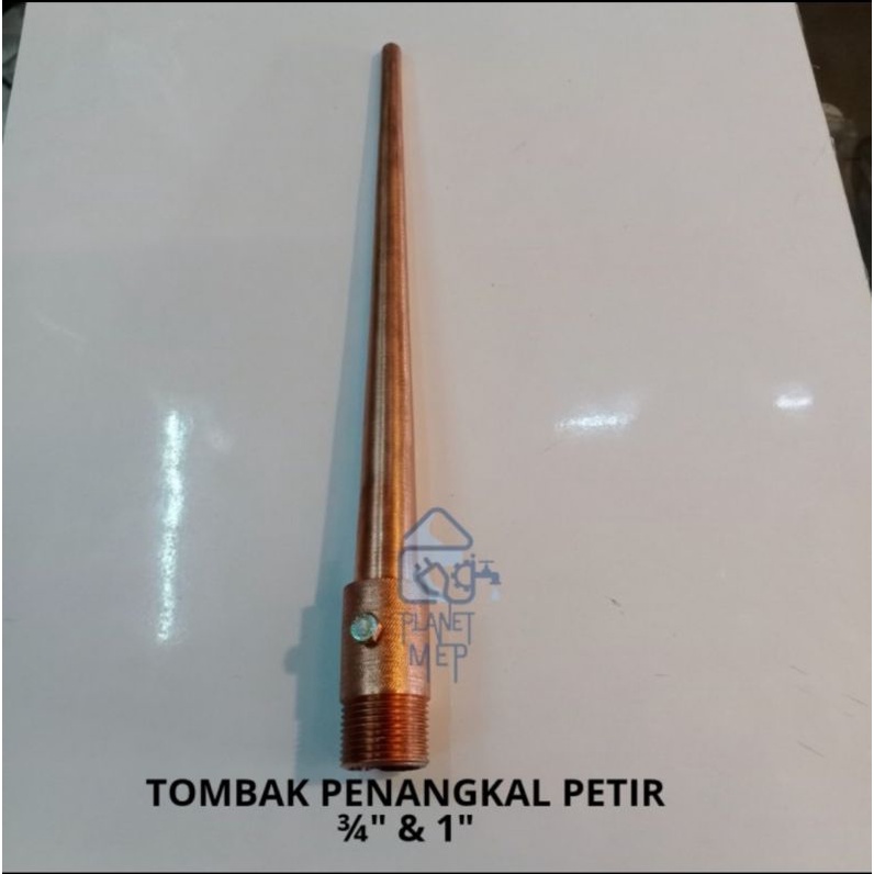 Jual Tombak Penangkal Petir / Bleksem 3/4" - 1" | Shopee Indonesia