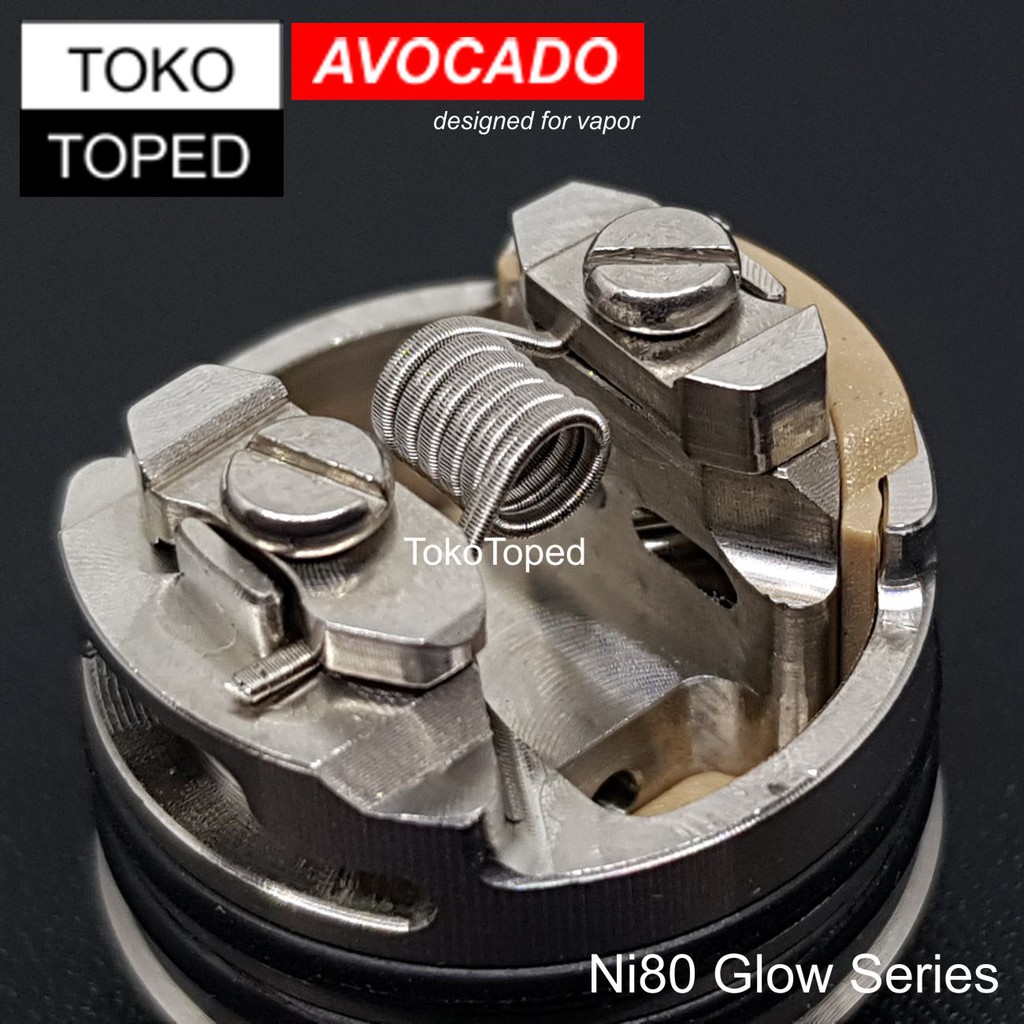 Authentic FUSED CLAPTON 0.44 ohm Coil | NI80 OPP Opposite Leg