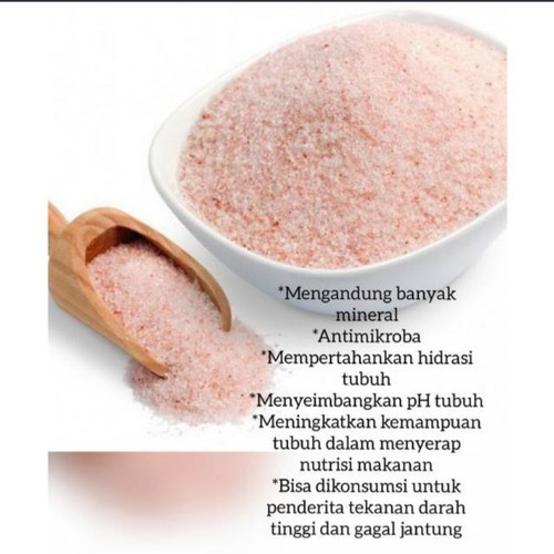 MURAH!!!!!GARAM HIMALAYA HALUS DAN KASAR 110 GRAM/ NATURAL HIMALAYA, ORI 100%