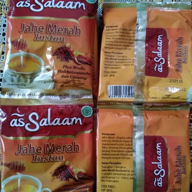 

Jahe merah as salaam