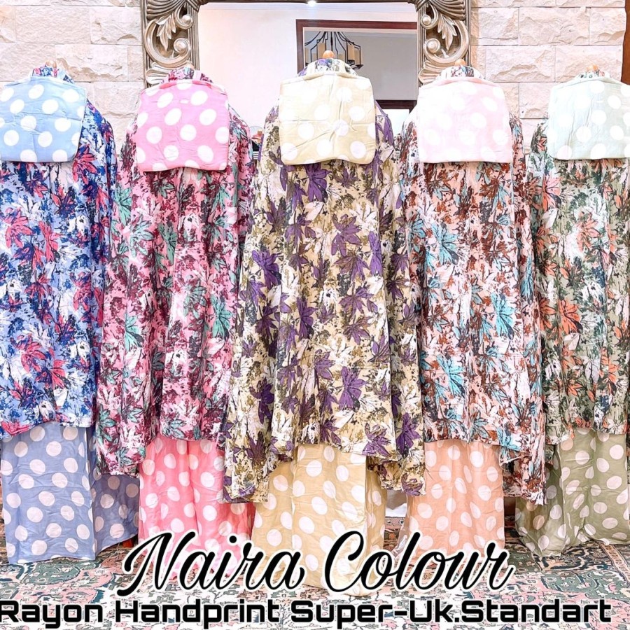 Mukena Travel Mukena bali kain katun rayon super jumbo dewasa mukena paling murah Terbaik