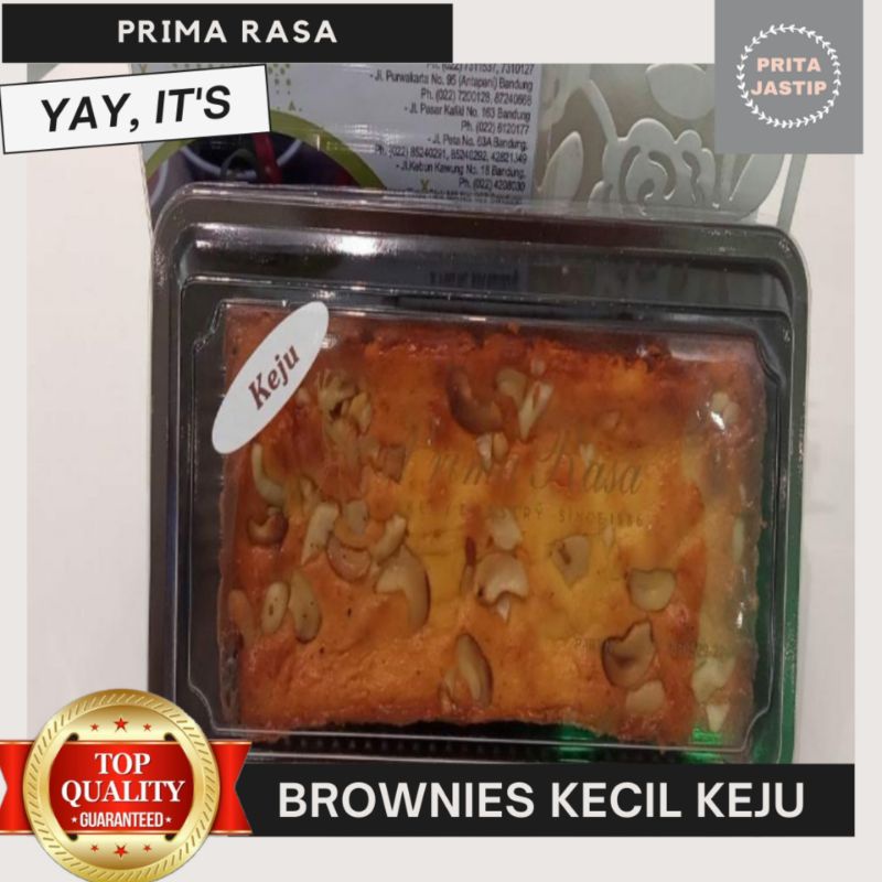 

BROWNIES PANGGANG KEJU PRIMA RASA KECIL OLEH OLEH MAKANAN BANDUNG TERLARIS