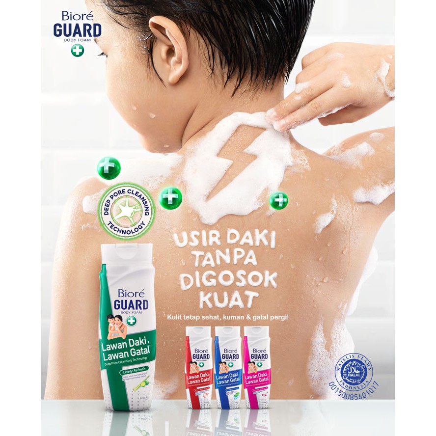 Biore Guard Body Foam 250ml Kemasan Botol