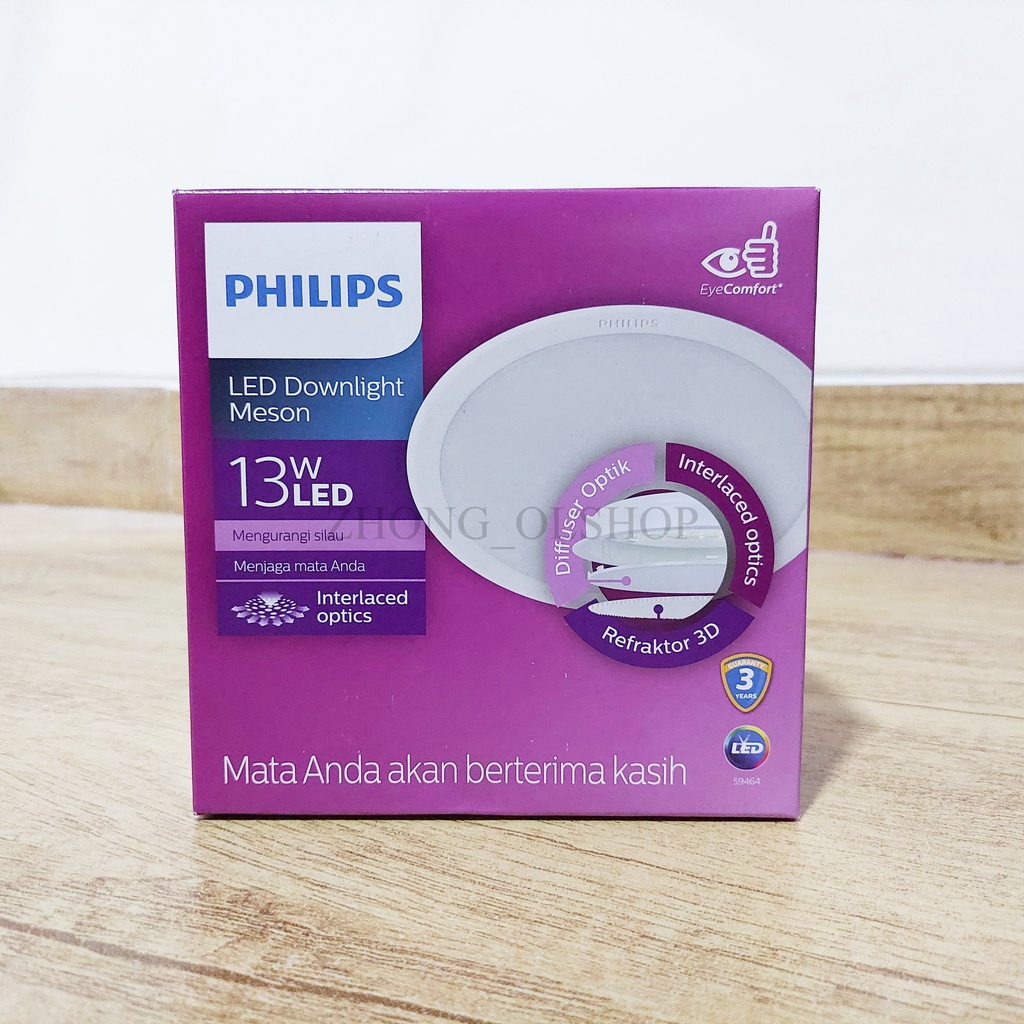 Philips Downlight Meson Inbow 13 Watt - 6500K Putih - 59464