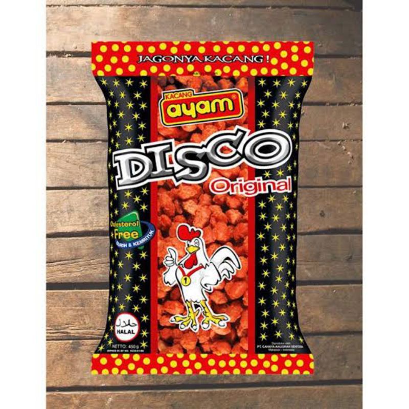 

Kacang Ayam Disco 450 gr