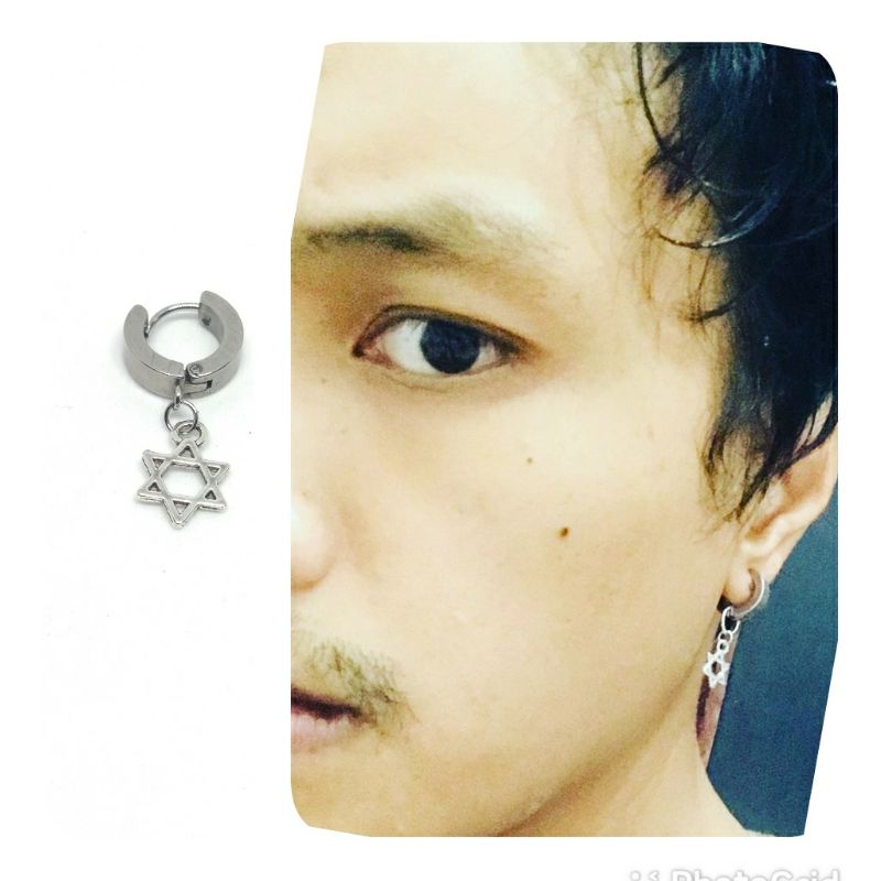 ANTING PRIA WANITA KOREA MODEL BTS KPOP JUNGKOOK | ANTING YBRAP | ANTING STAINLESS STEEL | ANTING SA