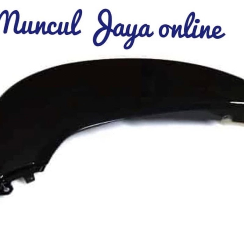 Cover Body Kiri New Scoopy FI eSP Hitam 2017 - sekarang 83600-K93-N00ZN