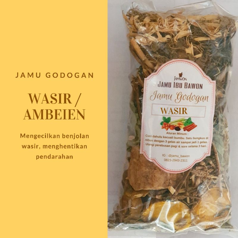 

JAMU GODOK WASIR | JAMU AMBEIEN