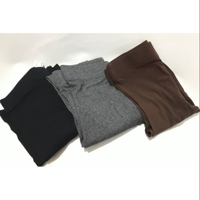 Legging Jumbo Hitam dewasa forever 21 original legging grey muda M Legging Coklat pramuka