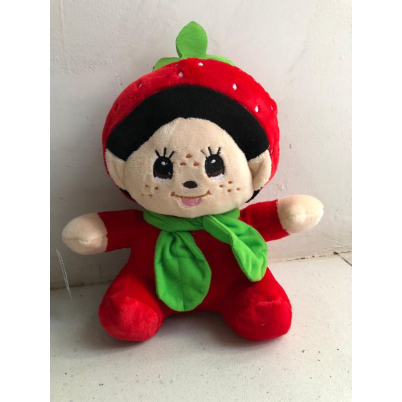 boneka strawberry boneka kostum strawberry boneka monchichi
