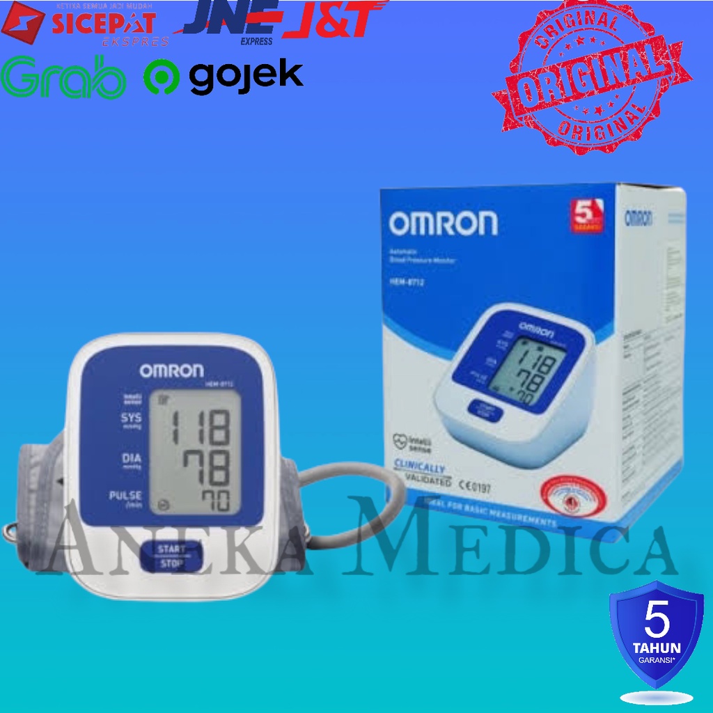 Tensimeter digital omron 8712/alat ukur tensi digital