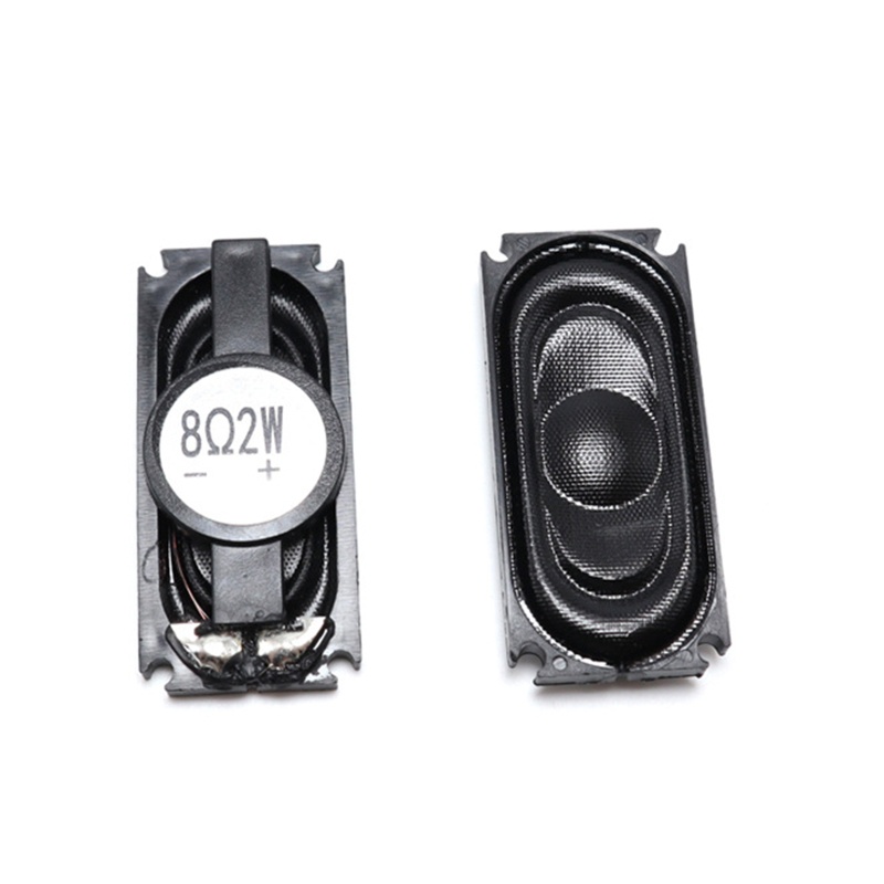 Btsg 2pcs Speaker 2.2khz 8 2.2khz 1635 Bentuk Persegi Panjang Warna Hitam